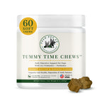 Posh Pet Co. Tummy Time Chews jar — peanut butter banana probiotic soft chews for dogs, 60 count
